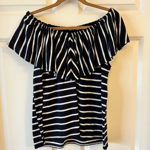 AVA & VIV Off the Shoulder Shirt